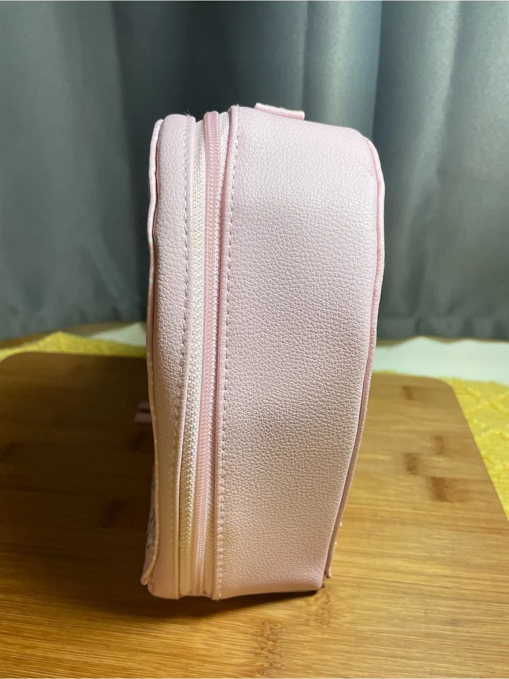 Vera Bradley Pink Heart-Shaped Floral Cosmetic Case